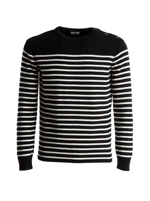 SAINT LAURENT 588063 YAFQ2 Men's striped sweater SAINT LAURENT | 588063 YAFQ21095